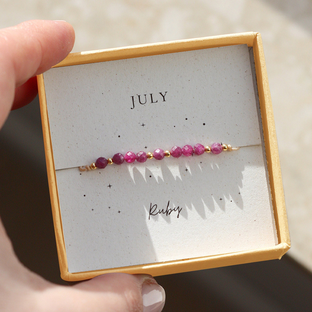 Go2boho Handmade Jewelry  Classic Boho Multicolor Semi-Precious Stone Beaded Fashion Bracelets Includes Gift Boxes