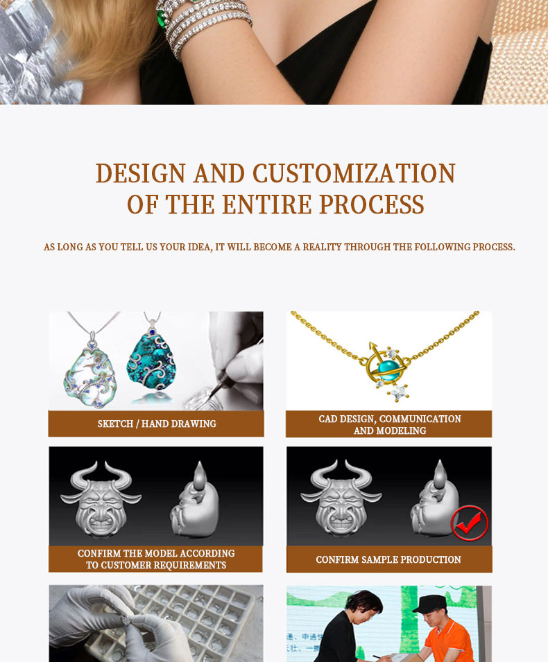 New Design Diamond Crystal Flower Pendant Vintage Necklace and Bracelet Set Chain Accessory for Women