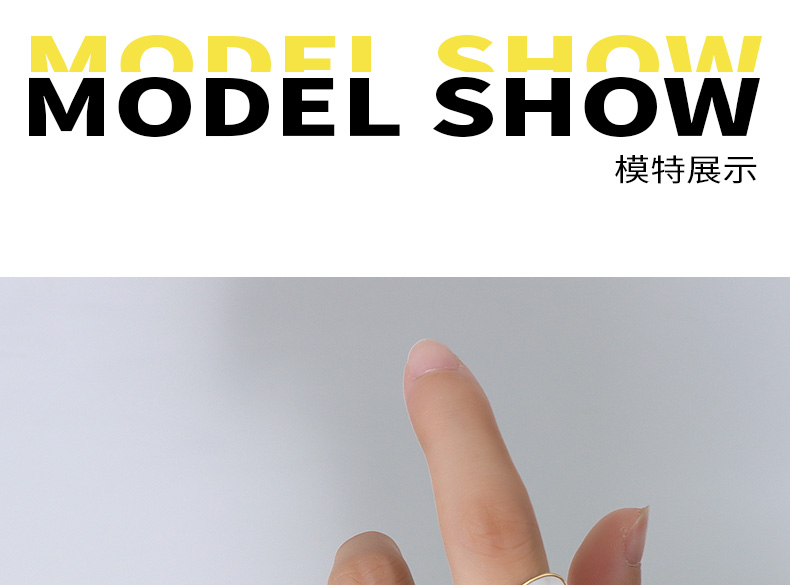 Personality Fashion Titanium Steel Color Preservation White Mother Shell Geometric Oval Ring Female Hand Jewelry Ring Ornament